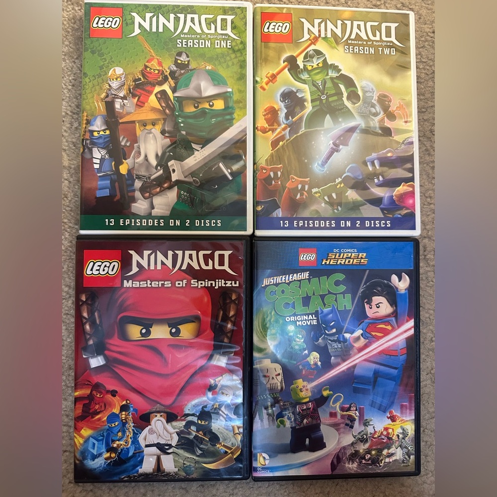 LEGO dvd bundle